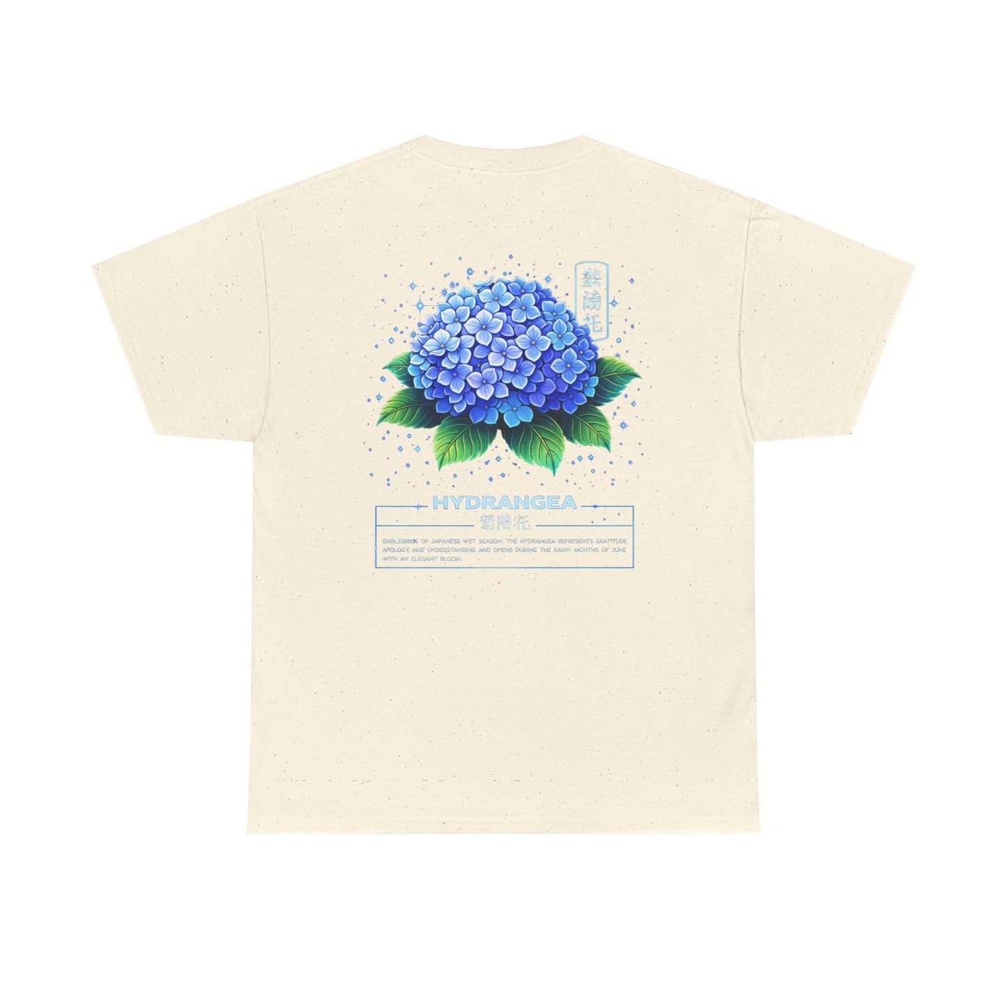 Hydrangea Graphic Tee – “Grace & Emotion”