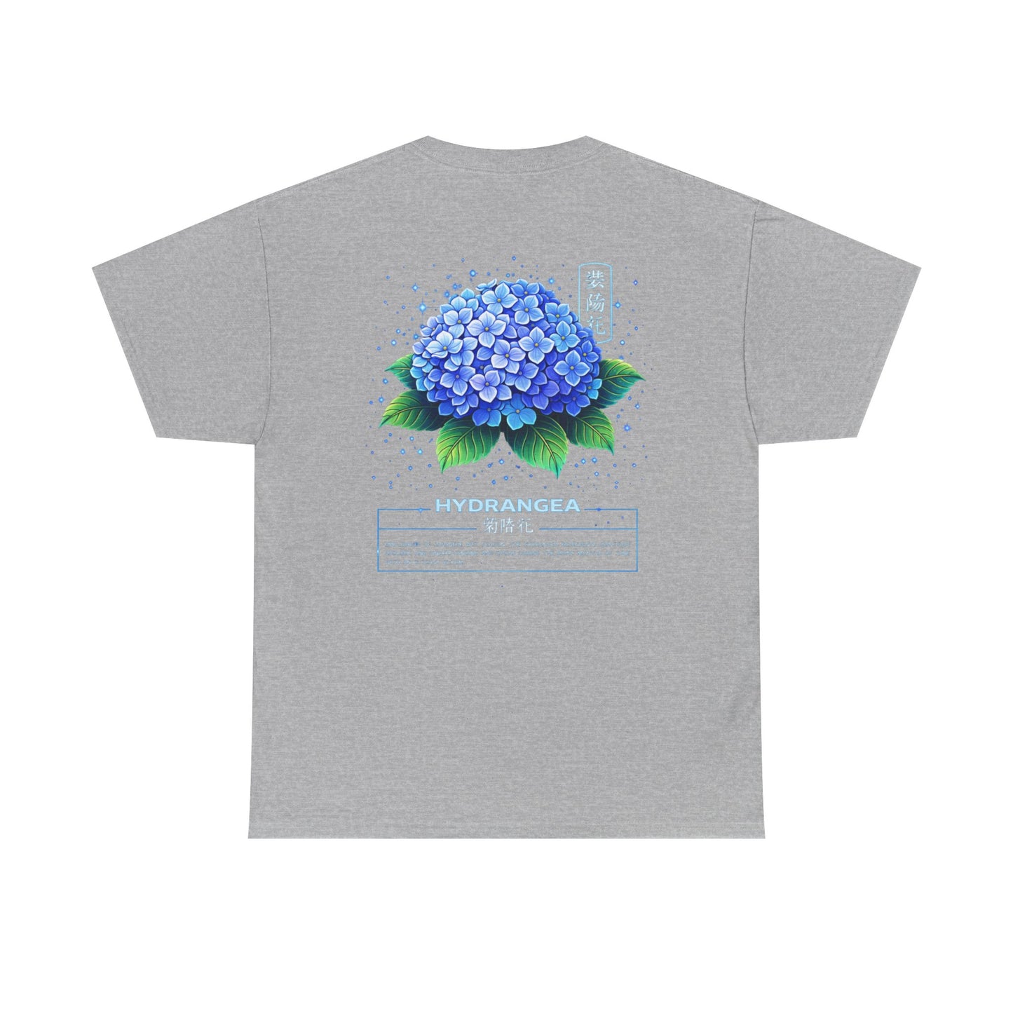 Hydrangea Graphic Tee – “Grace & Emotion”