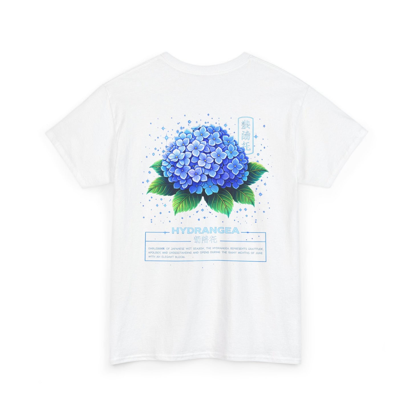 Hydrangea Graphic Tee – “Grace & Emotion”