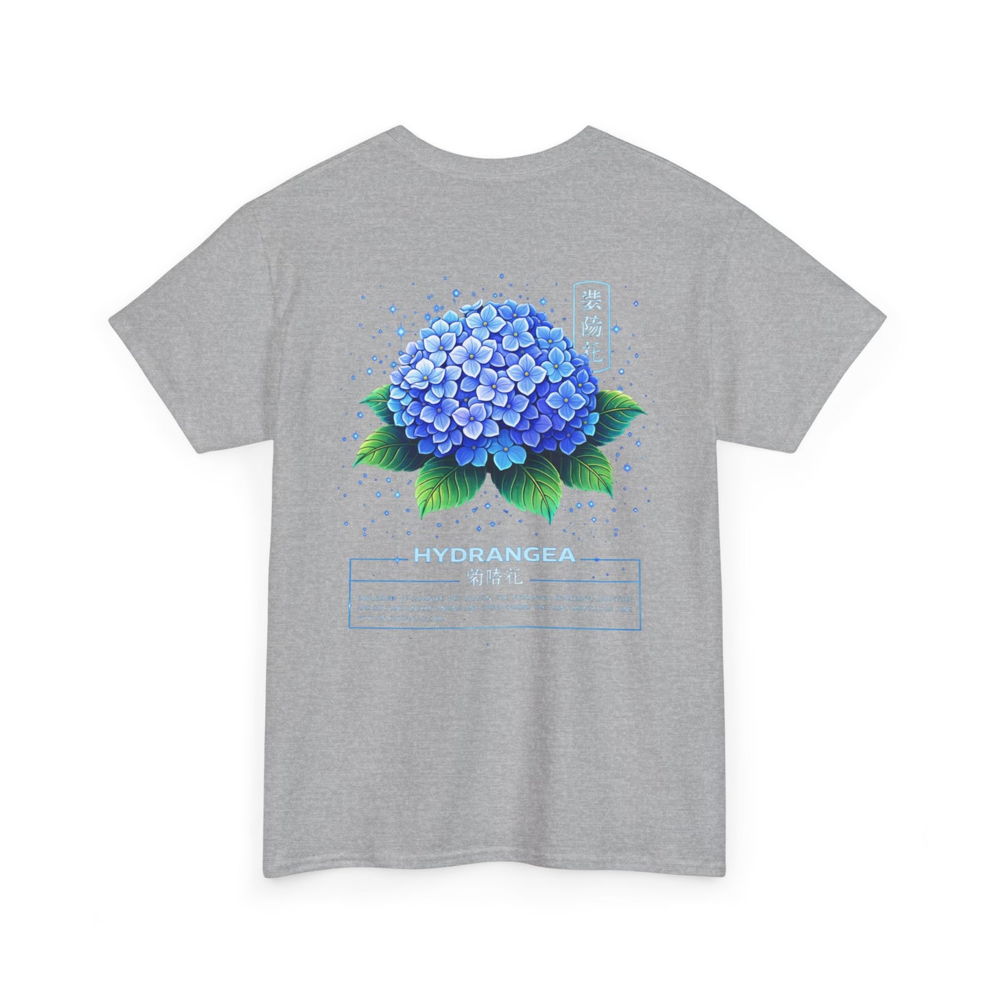 Hydrangea Graphic Tee – “Grace & Emotion”