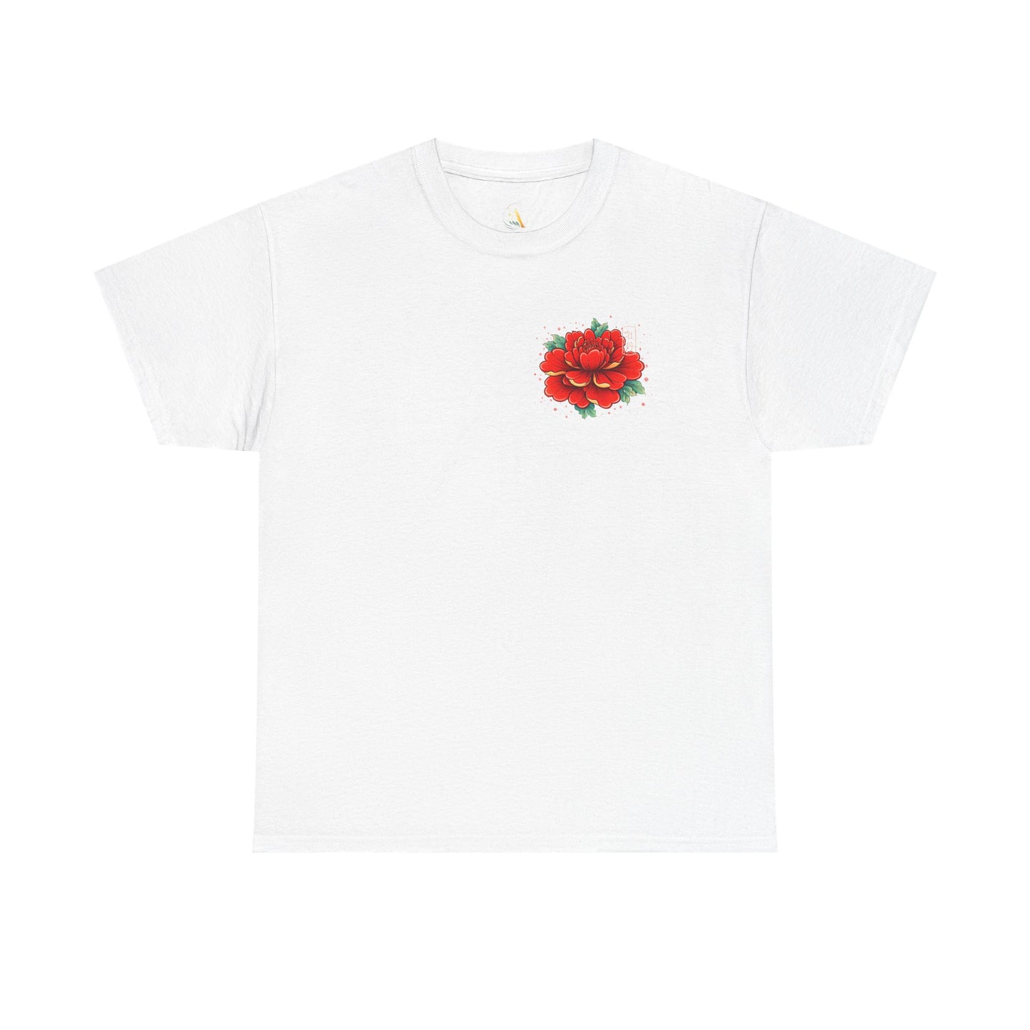 Peony Graphic Tee – “King of Flowers”